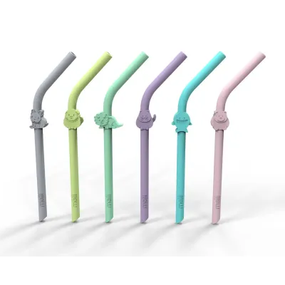 SET 6 BUC PAIE SILICON REUTILIZABILE MODEL ANIMALE MELII