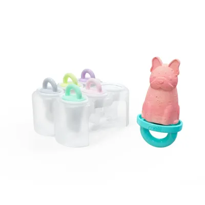 SET 6 FORME DE INGHEȚATĂ CU TAVA, MELII, MODEL ANIMALE