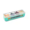 CUTIE SNACK 4 COMPARTIMENTE, MELII, BLUE