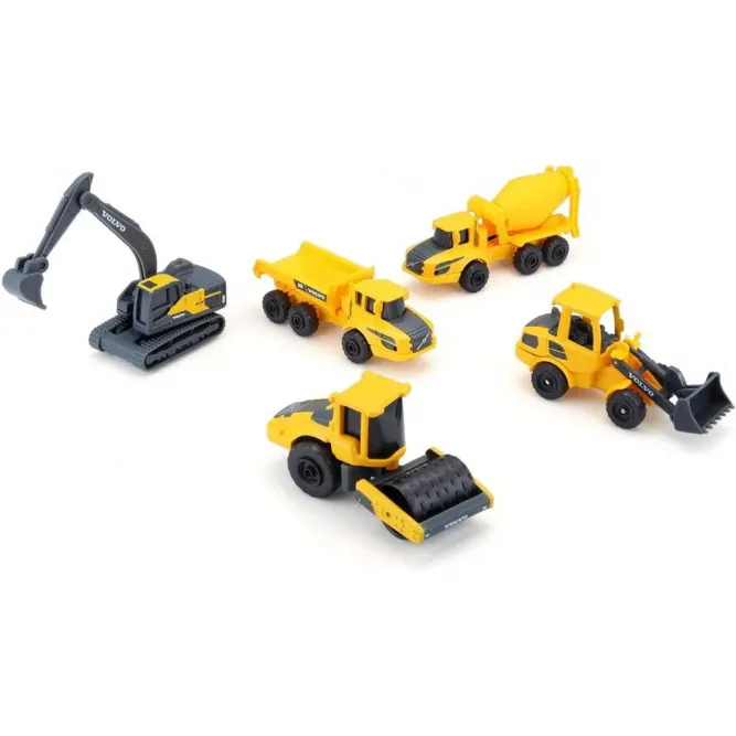 MAISTO SET 5 UTILAJE DE CONSTRUCTII VOLVO