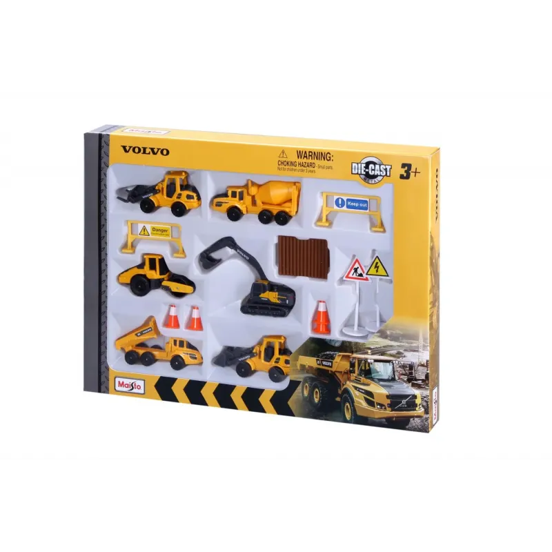 MAISTO SET UTILAJE DE CONSTRUCTII VOLVO