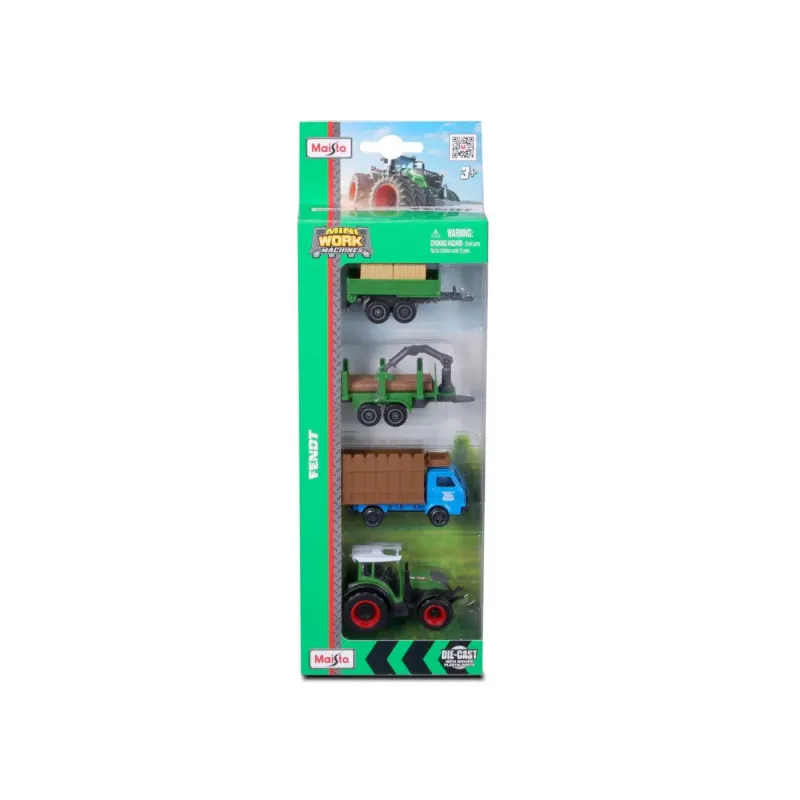 MAISTO SET 4 UTILIAJE AGRICOLE FENDT