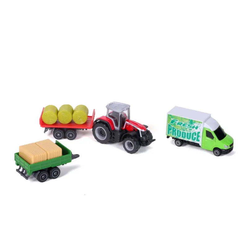 MAISTO SET 4 UTILIAJE AGRICOLE MASSEY