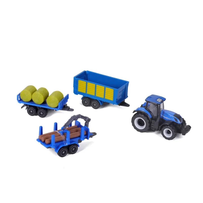 MAISTO SET 4 UTILIAJE AGRICOLE NEW HOLLAND