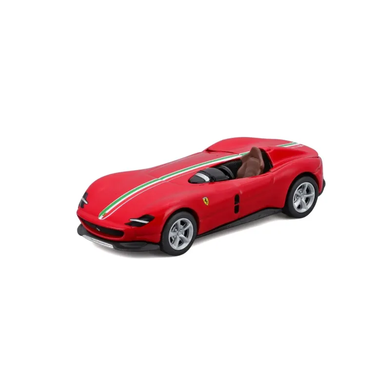 MAISTO MAȘINUȚĂ METALICĂ SPEED ICONS FERRARI MONZA SP1 ROSU SCARA 1 LA 64