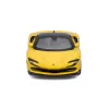 MAISTO MAȘINUȚĂ METALICĂ SPEED ICONS FERRARI SF90 STRADALE GALBEN SCARA 1 LA 64