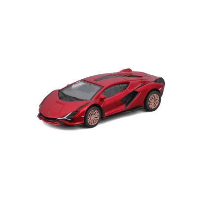 MAISTO MAȘINUȚĂ METALICĂ SPEED ICONS LAMBORGHINI SIAN FKP 37 ROSU SCARA 1 LA 64