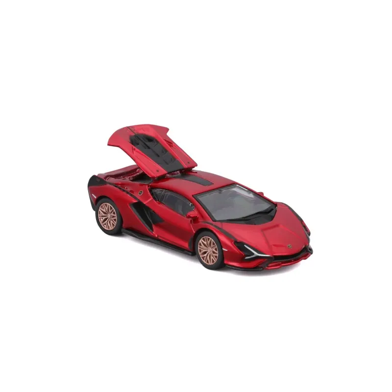 MAISTO MAȘINUȚĂ METALICĂ SPEED ICONS LAMBORGHINI SIAN FKP 37 ROSU SCARA 1 LA 64