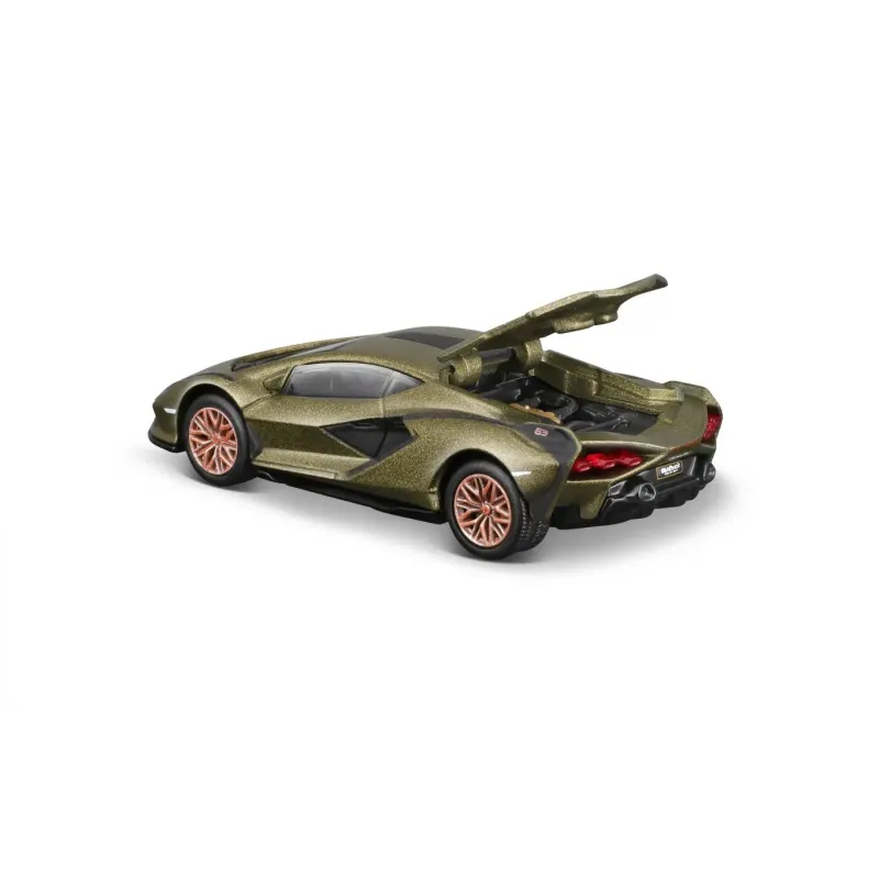MAISTO MAȘINUȚĂ METALICĂ SPEED ICONS LAMBORGHINI SIAN FKP 37 VERDE SCARA 1 LA 64