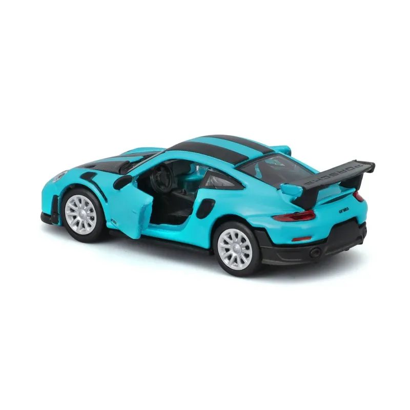 MAISTO MAȘINUȚĂ METALICĂ SPEED ICONS PORSCHE 911 GT2 RS MIAMI BLUE SCARA 1 LA 64