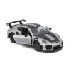 MAISTO MAȘINUȚĂ METALICĂ SPEED ICONS PORSCHE 911 GT2 RS SILVER BLACK SCARA 1 LA 64