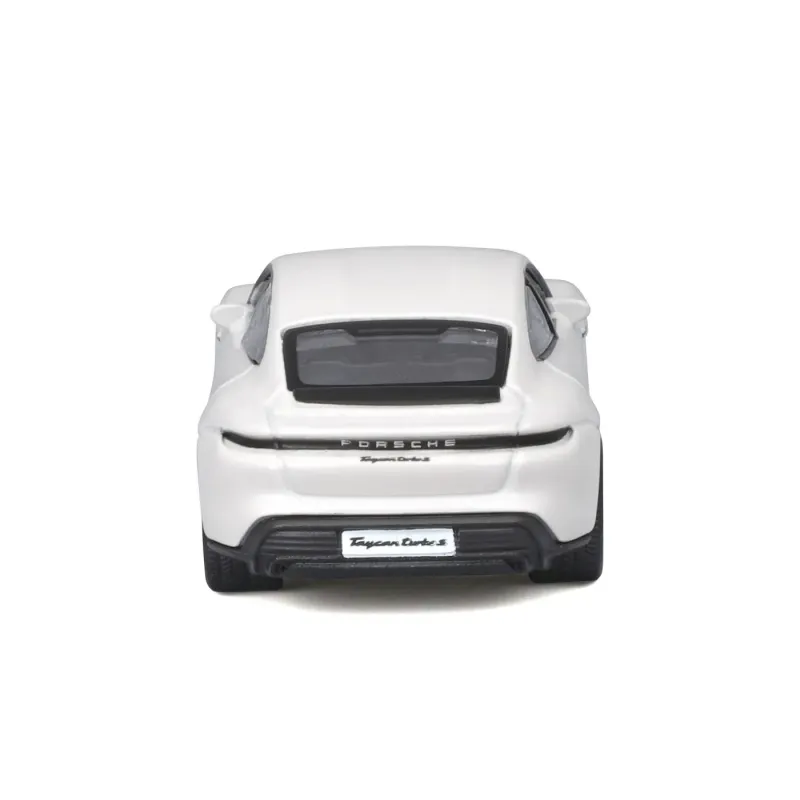 MAISTO MAȘINUȚĂ METALICĂ SPEED ICONS PORSCHE TAYCAN TURBO S ALB SCARA 1 LA 64