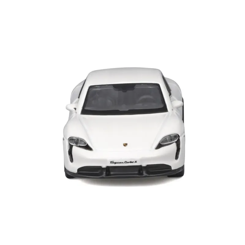MAISTO MAȘINUȚĂ METALICĂ SPEED ICONS PORSCHE TAYCAN TURBO S ALB SCARA 1 LA 64