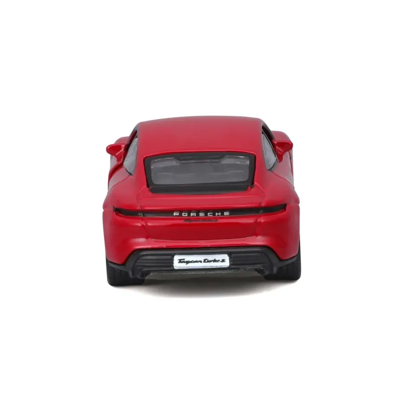 MAISTO MAȘINUȚĂ METALICĂ SPEED ICONS PORSCHE TAYCAN TURBO S ROSU SCARA 1 LA 64