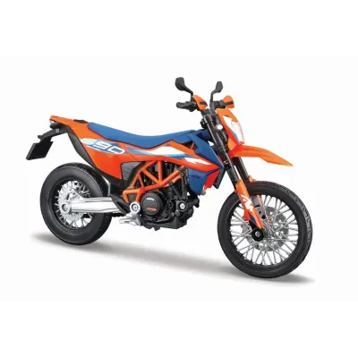 Machetă motocicletă Maisto -  KTM 690 SMC PORTOCALIU [1:18]
