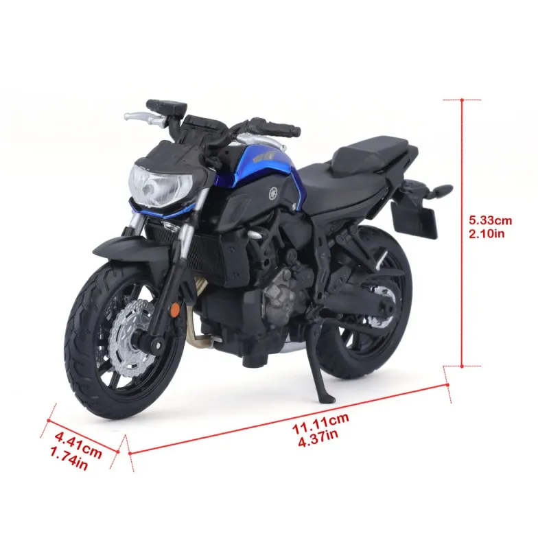 Machetă motocicletă Maisto -  YAMAHA MT07 [1:18]