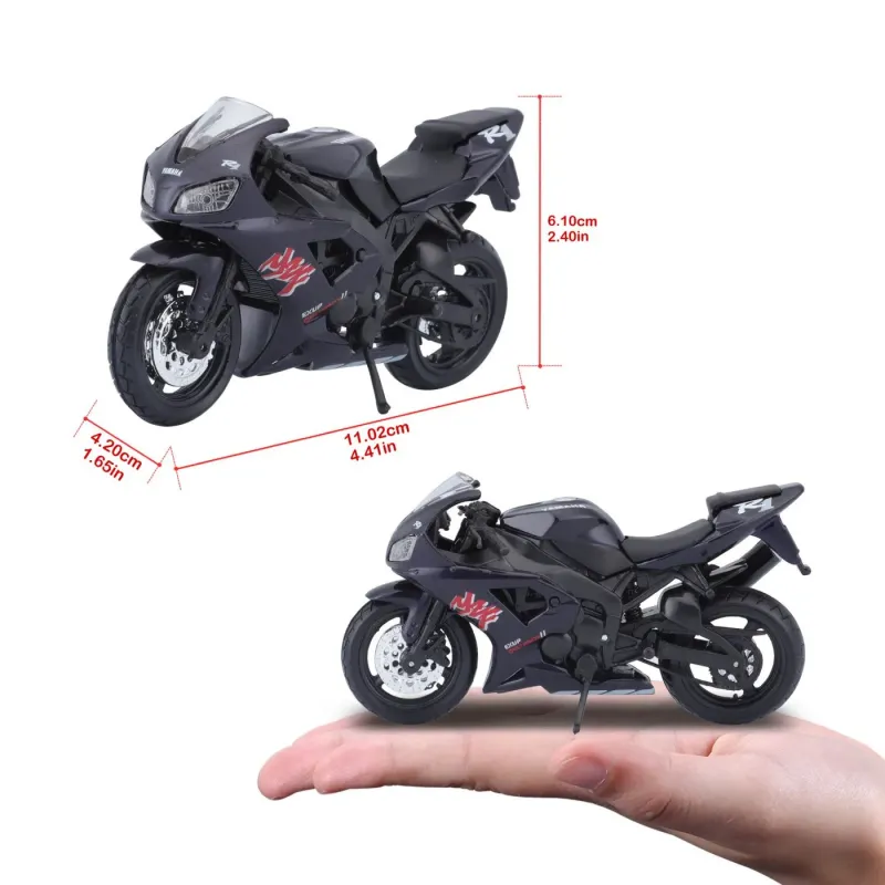 Machetă motocicletă Maisto - YAMAHA YZF-R1 [1:18] Dark Blue