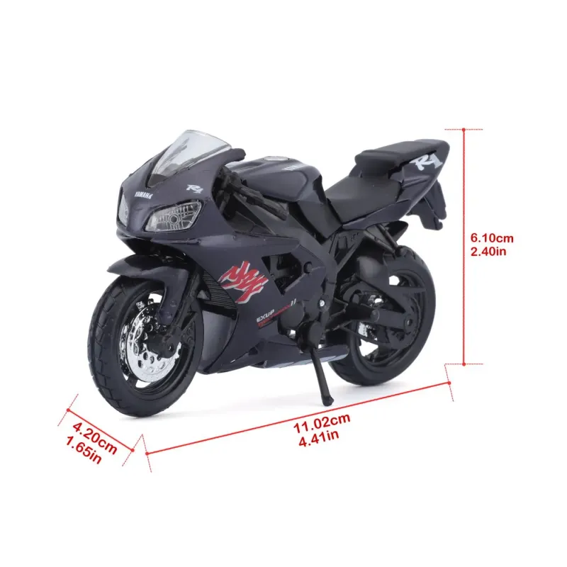 Machetă motocicletă Maisto - YAMAHA YZF-R1 [1:18] Dark Blue