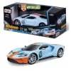 MAISTO MOTOSOUNDS MAȘINUȚĂ FORD GT HERITAGE 2019 CU SUNETE ȘI LUMINI SCARA 1 LA 24