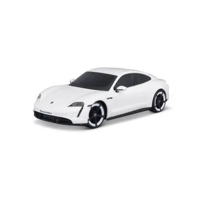 MAISTO MAȘINUȚĂ CU TELECOMANDĂ 2.4GHz PORSCHE TAYCAN TURBO S SCARA 1 LA 24