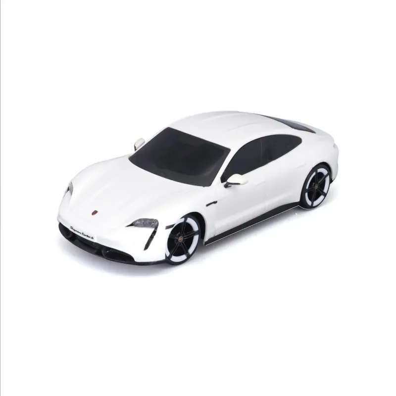 MAISTO MAȘINUȚĂ CU TELECOMANDĂ 2.4GHz PORSCHE TAYCAN TURBO S SCARA 1 LA 24