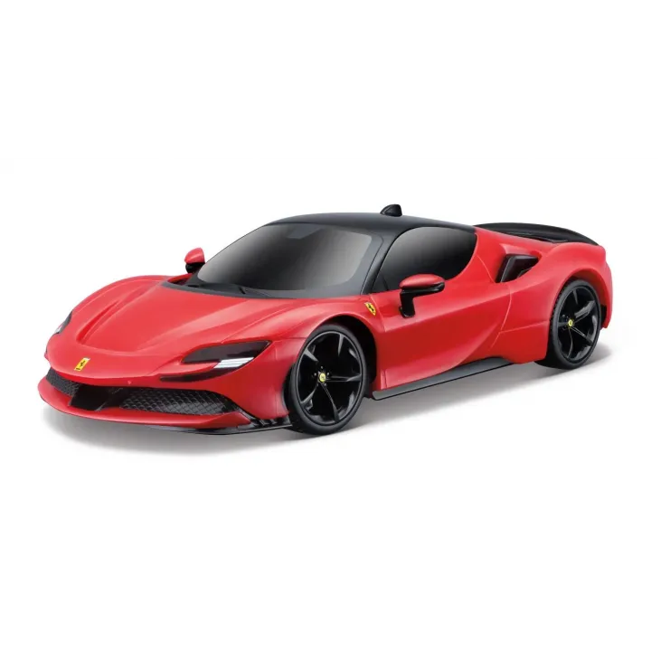 MAISTO MAȘINUȚĂ CU SUNETE ȘI LUMINI FERRARI SF90 STRADALE SCARA 1 LA 24