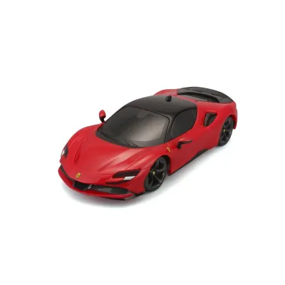 MAISTO MAȘINUȚĂ PREMIUM CU TELECOMANDĂ 2.4GHz FERRARI SF90 STRADALE SCARA 1 LA 24