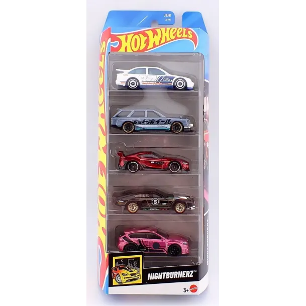 SET 5 MASINI HOT WHEELS NIGHTBURNERZ