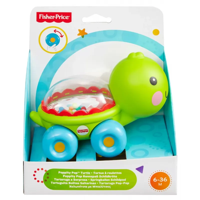 FISHER PRICE JUCĂRIE APASA ȘI MERGI TESTOASA