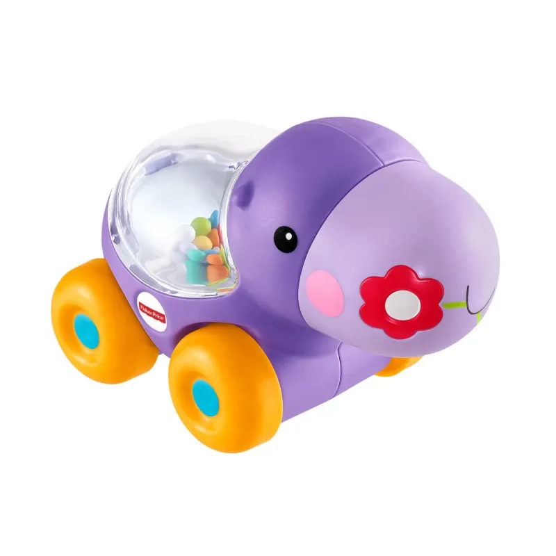 FISHER PRICE JUCĂRIE APASA ȘI MERGI HIPOPOTAM