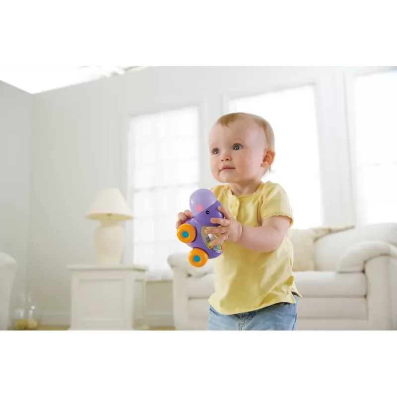 FISHER PRICE JUCĂRIE APASA ȘI MERGI HIPOPOTAM