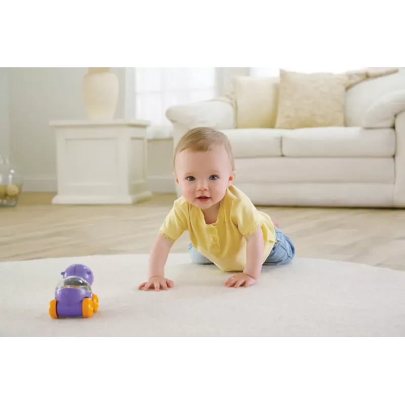 FISHER PRICE JUCĂRIE APASA ȘI MERGI HIPOPOTAM