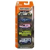 MATCHBOX SET 5 MASINUTE METALICE MBX CITY DRIVERS V SCARA 1 LA 64