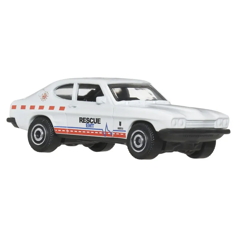 MATCHBOX SET 5 MASINUTE METALICE RESCUE EMT SCARA 1 LA 64
