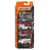 MATCHBOX SET 5 MASINUTE METALICE RESCUE SCARA 1 LA 64