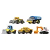 MATCHBOX SET 5 MASINUTE METALICE MBX CONSTRUCTION VII SCARA 1:64