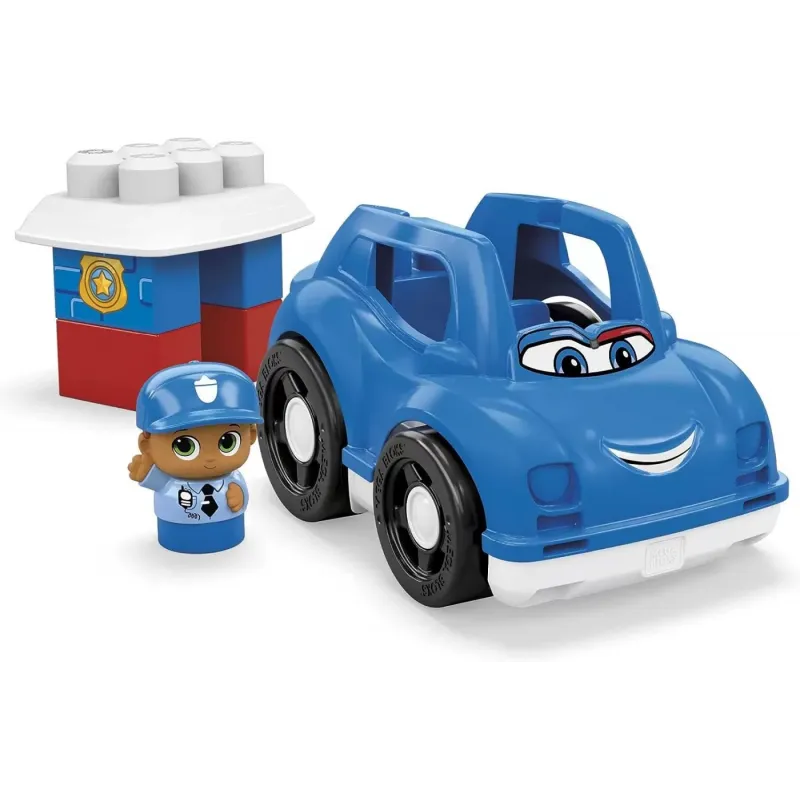 MEGA BLOKS FIRST BUILDERS VEHICUL PETER POLICE