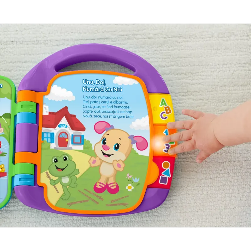 FISHER PRICE CARTEA DE POVESTI IN LIMBA ROMANA