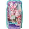 ENCHANTIMALS PAPUSI CU ANIMALUTE BREE BUNNY ȘI TWIST