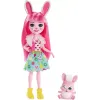 ENCHANTIMALS PAPUSI CU ANIMALUTE BREE BUNNY ȘI TWIST