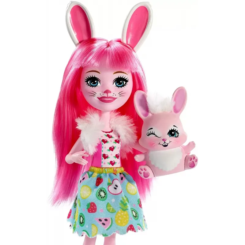 ENCHANTIMALS PAPUSI CU ANIMALUTE BREE BUNNY ȘI TWIST