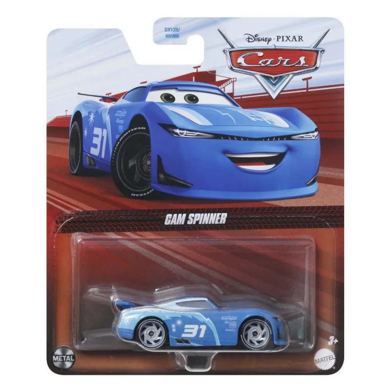 MAȘINUȚĂ METALICĂ CARS3 PERSONAJUL CAM SPINNER