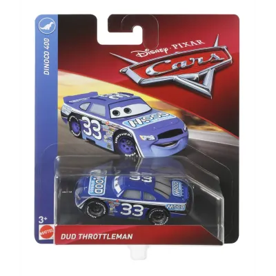 MAȘINUȚĂ METALICĂ CARS3 PERSONAJUL DUD THROTTLEMAN