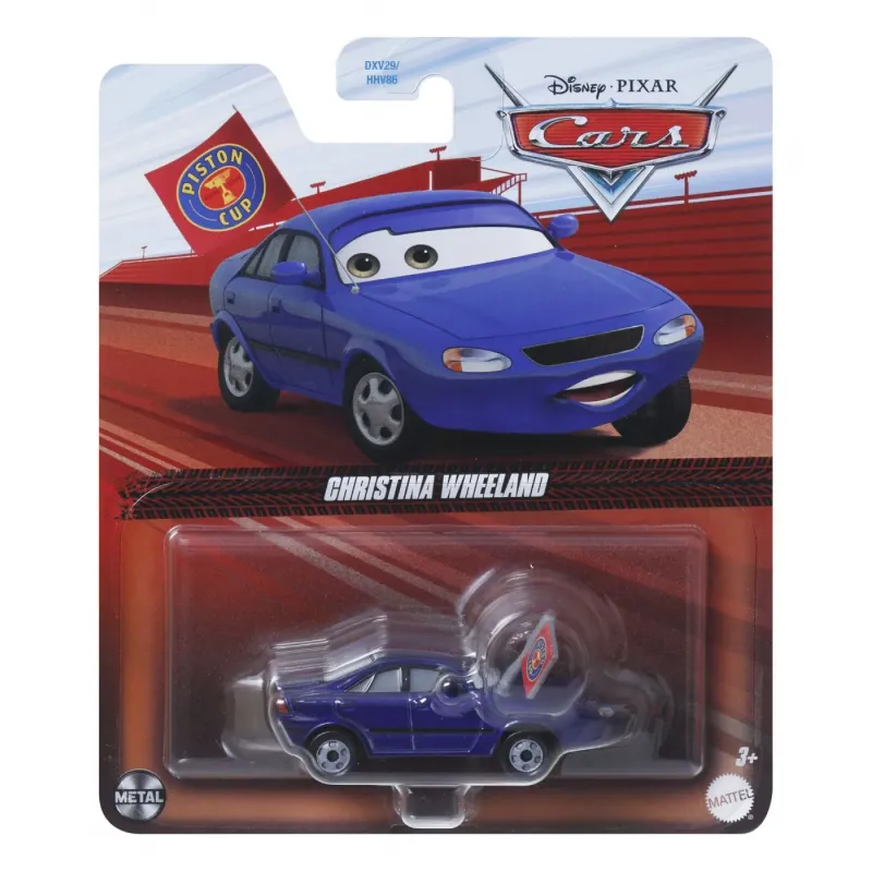 MAȘINUȚĂ METALICĂ CARS3 PERSONAJUL CHRISTINA WHEELAND