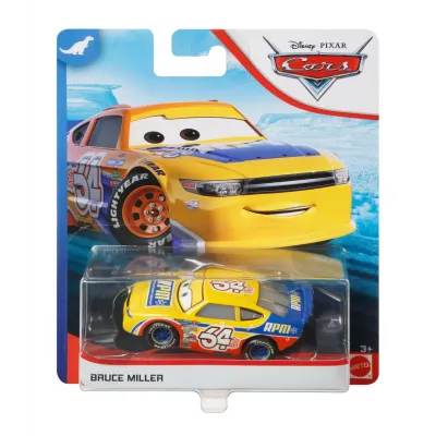 MAȘINUȚĂ METALICĂ CARS3 PERSONAJUL BRUCE MILLER
