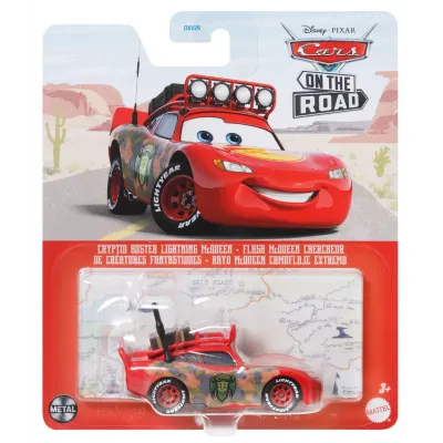 MAȘINUȚĂ METALICĂ CARS3 PERSONAJUL CRYPTID BUSTER FULGER MCQUEEN