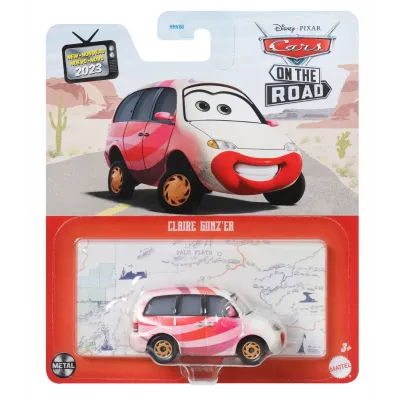 MAȘINUȚĂ METALICĂ CARS3 PERSONAJUL CLAIRE GUNZER