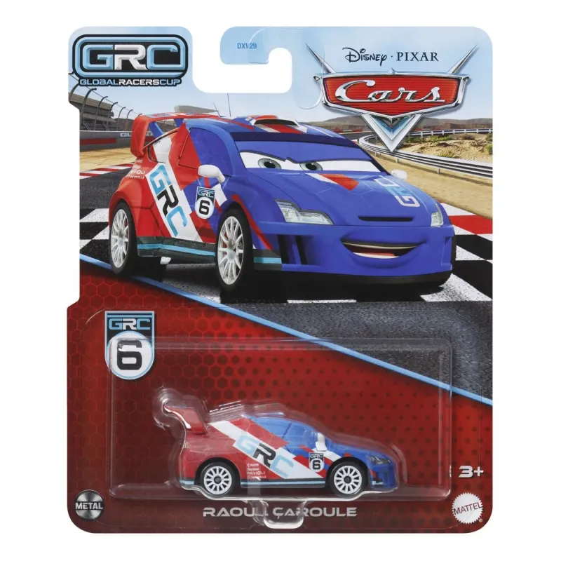 MAȘINUȚĂ METALICĂ CARS3 PERSONAJUL RAOUL CAROULE