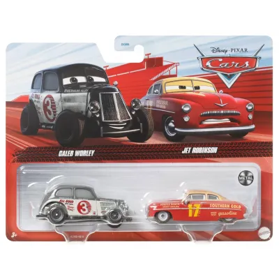 CARS3 SET 2 MASINUTE METALICE CALEB WORLEY ȘI JET ROBINSON