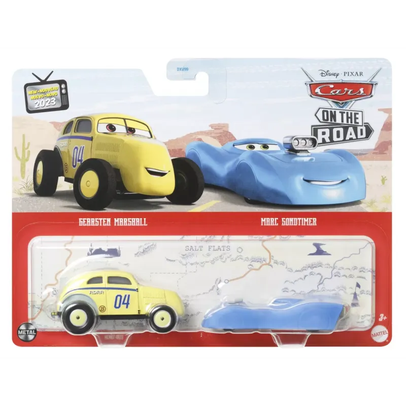CARS3 SET 2 MASINUTE METALICE GEARSTEN MARSHALL ȘI MARC SONDTIMER